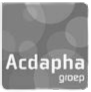 Acdapha Groep beeldmerk zwart