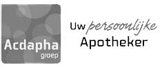 Acdapha Groep logo zwart