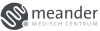 Meander logo zwart